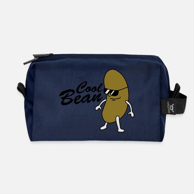Cool Bean Boss - Recycelte Kulturtasche - Navy