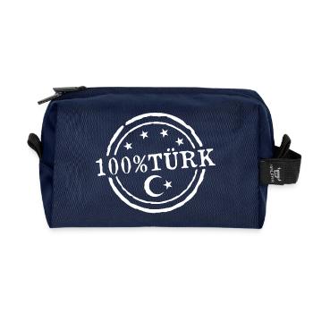 Türke 100% Türk - Recycelte Kulturtasche - Navy - Vorne