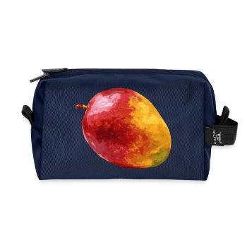 Mangue - Trousse de toilette en tissu recyclé - marine - Devant