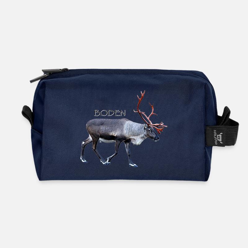 Boden - Recycelte Kulturtasche - Navy