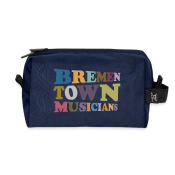 Bremer Town Musicians – Legendary & Timeless! - Recycelte Kulturtasche - Navy - Vorne