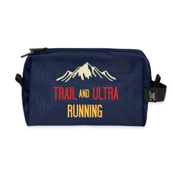 Trail et Ultra Running - Trousse de toilette en tissu recyclé - marine - Devant