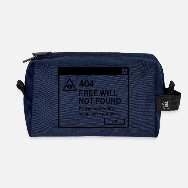 Agent of the Basilisk - Recycelte Kulturtasche - Navy