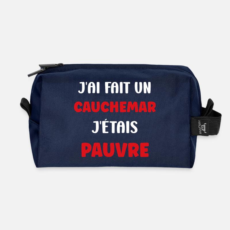 Arm - Recycelte Kulturtasche - Navy