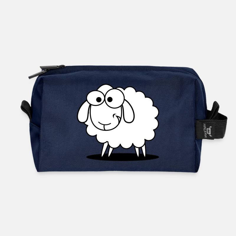 sweet-sheep - Recycelte Kulturtasche - Navy