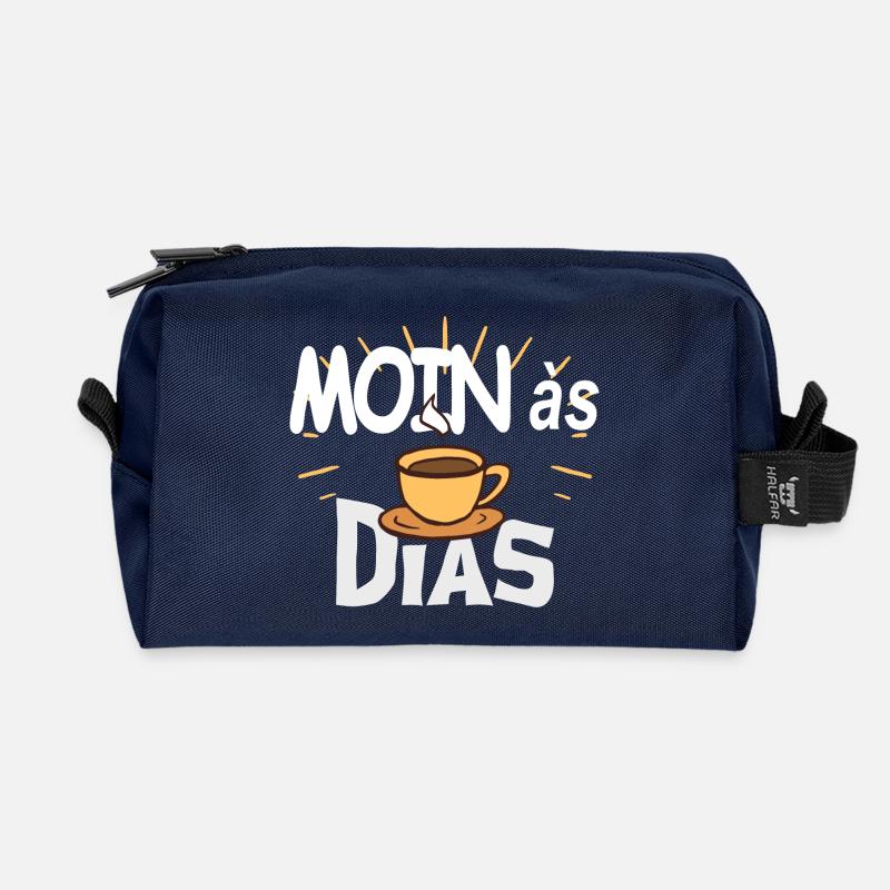 MOINas Dias - Recycelte Kulturtasche - Navy