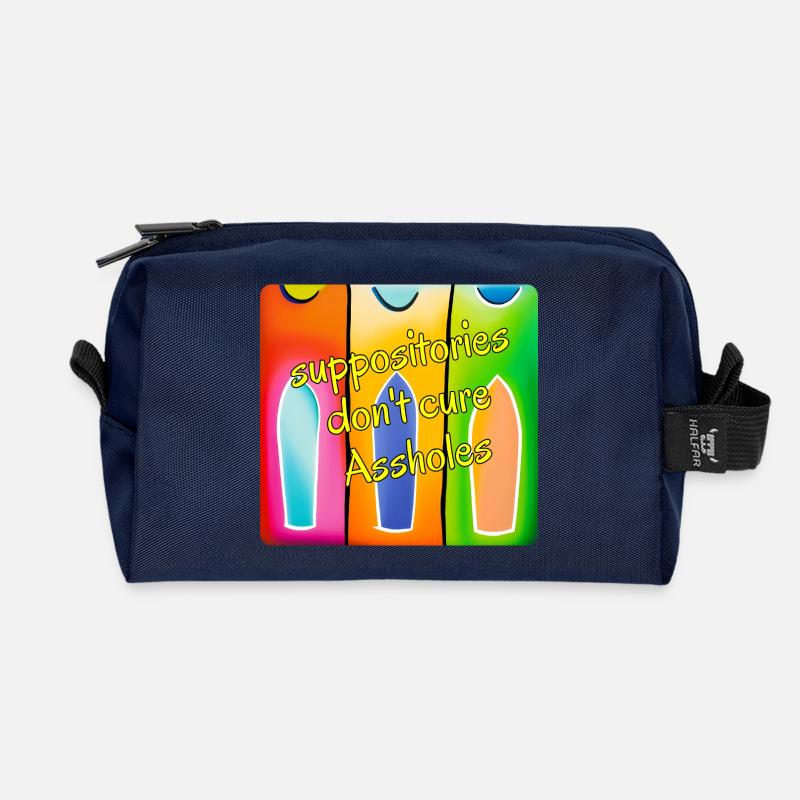 Suppo.EN - Recycelte Kulturtasche - Navy