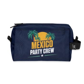 Mexiko Party Crew - Recycelte Kulturtasche - Navy - Vorne