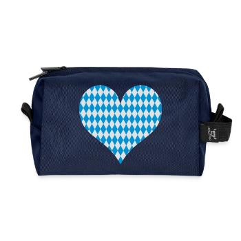 Bayern - Recycelte Kulturtasche - Navy - Vorne