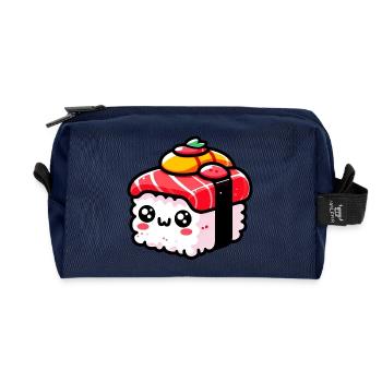 Sushi - Trousse de toilette en tissu recyclé - marine - Devant