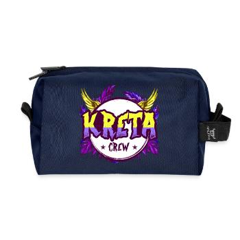 Crete Crew Coloré - Trousse de toilette en tissu recyclé - marine - Devant