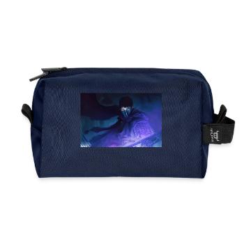 Mankind's Last Stand - Recycled Toiletry Zip Bag - navy - Front