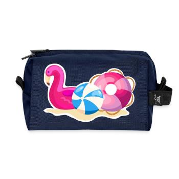 Strandspielzeug - Recycelte Kulturtasche - Navy - Vorne