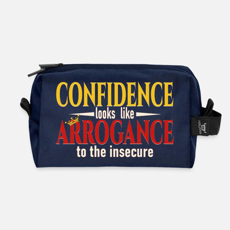 Confidence - Recycelte Kulturtasche - Navy