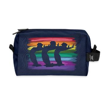 Artistic Swim Team Synchronschwimmen - Recycelte Kulturtasche - Navy - Vorne