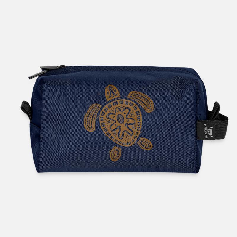 Hawaii Turtle - Recycelte Kulturtasche - Navy
