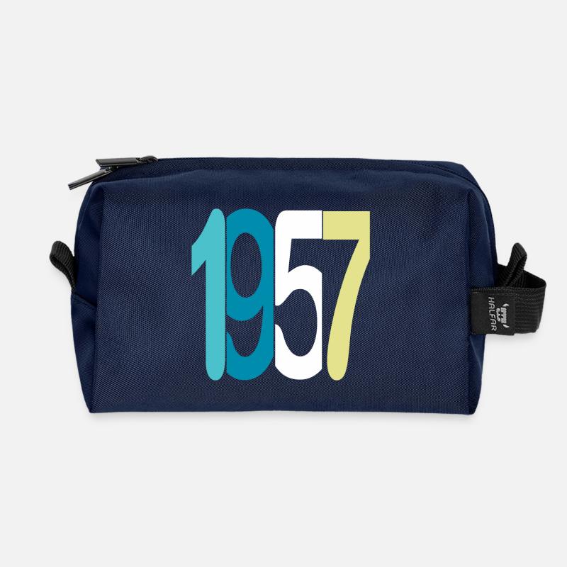Established 1957 - Recycelte Kulturtasche - Navy