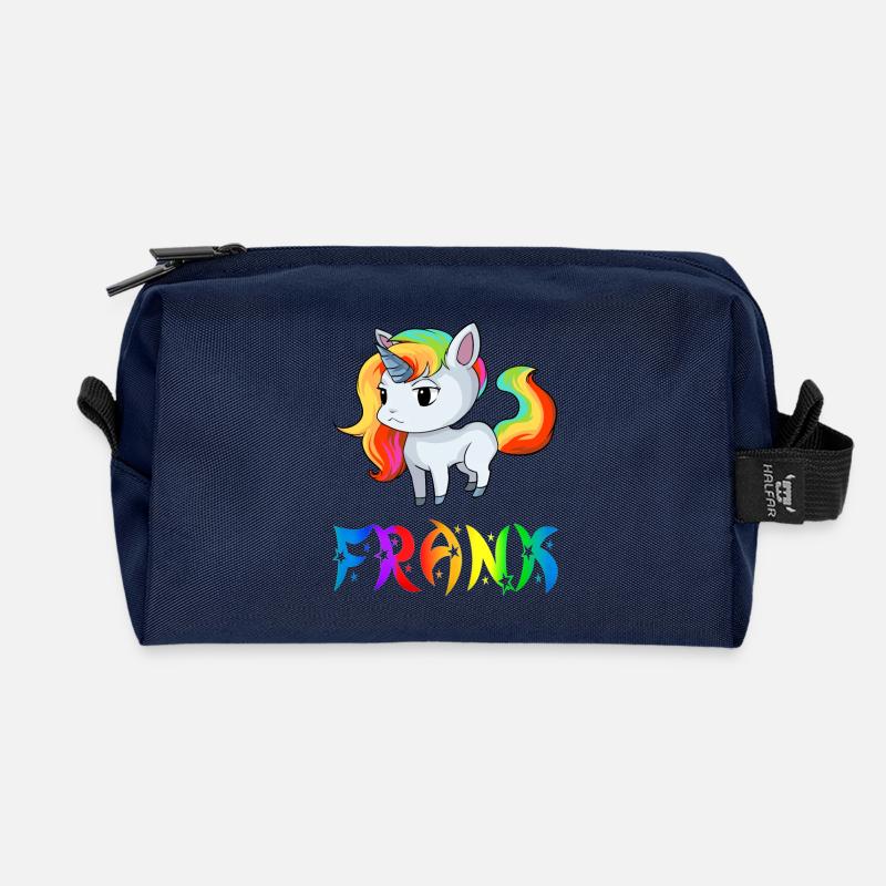 Frank Einhorn - Recycelte Kulturtasche - Navy