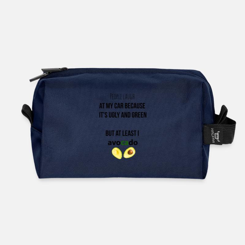 People laugh at my car - Recycelte Kulturtasche - Navy