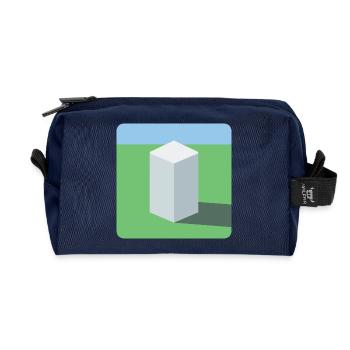 The Box - Recycled Toiletry Zip Bag - navy - Front
