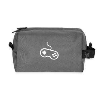 Controller - Recycled Toiletry Zip Bag - anthracite - Front