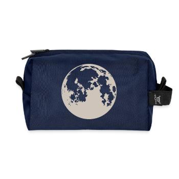 Mond - Recycelte Kulturtasche - Navy - Vorne