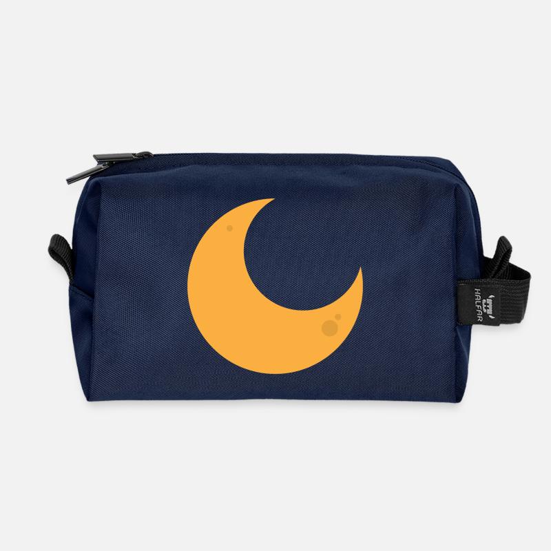Mond - Recycelte Kulturtasche - Navy