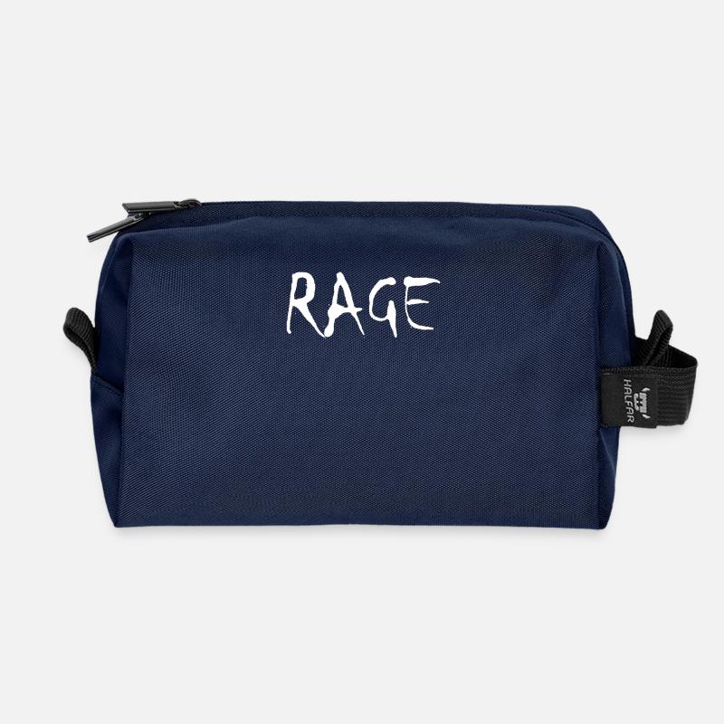 Rage - Recycelte Kulturtasche - Navy