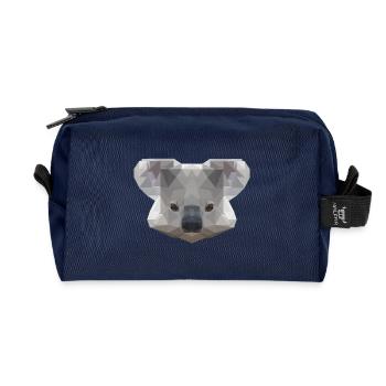 Mr Koala - Recycelte Kulturtasche - Navy - Vorne