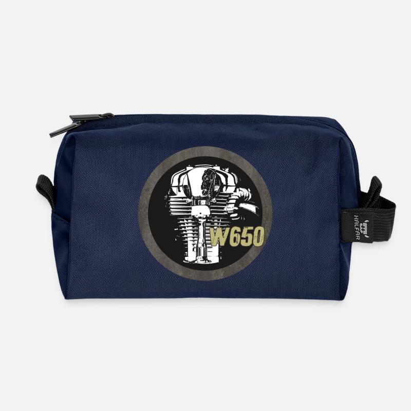 W650 - Recycelte Kulturtasche - Navy