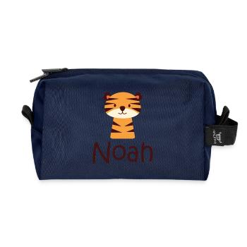 Noah - Recycled Toiletry Zip Bag - navy - Front