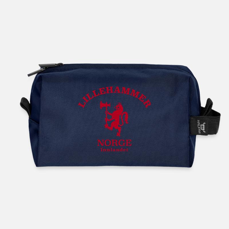 LILLEHAMMER Norwegen Norway Norge - Recycelte Kulturtasche - Navy