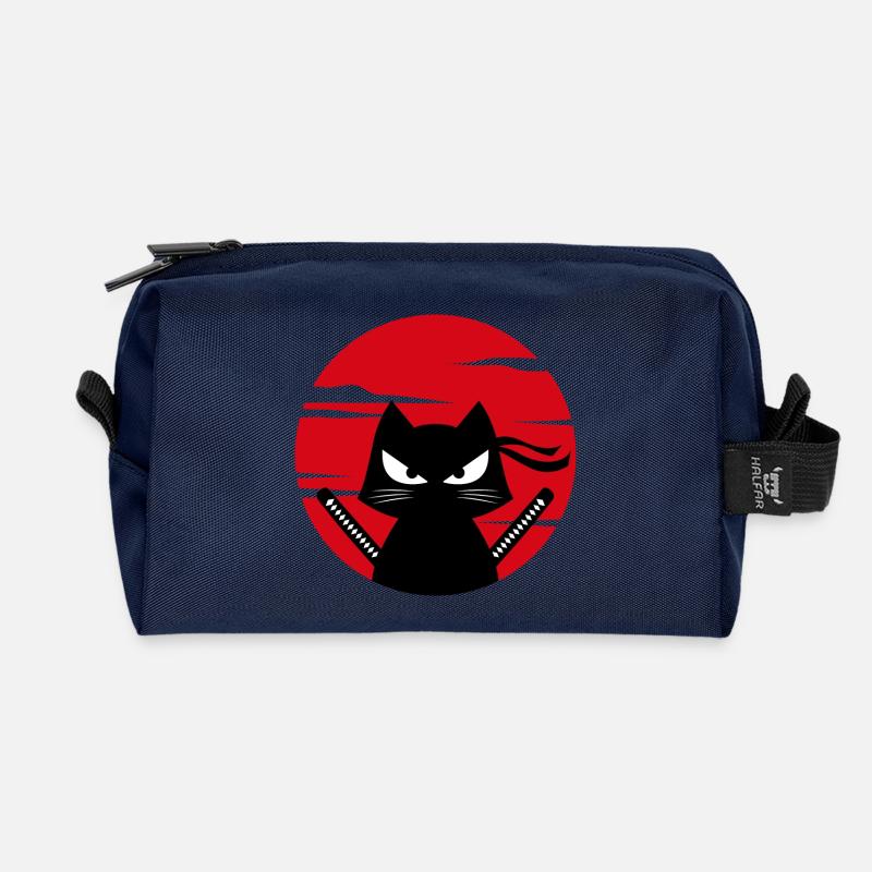 Katze Mangastyle Anime Manga Japanisch Animation - Recycelte Kulturtasche - Navy