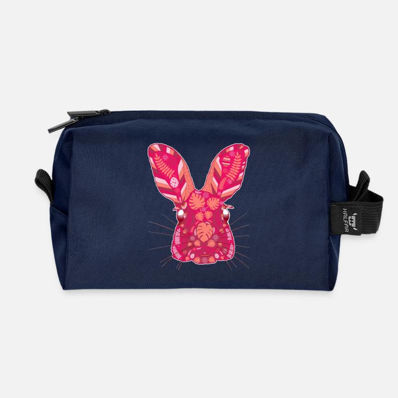 Rabbit - Recycled Toiletry Zip Bag - navy