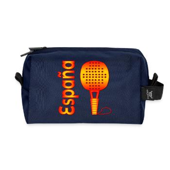 Espagne Padel Tennis - Trousse de toilette en tissu recyclé - marine - Devant