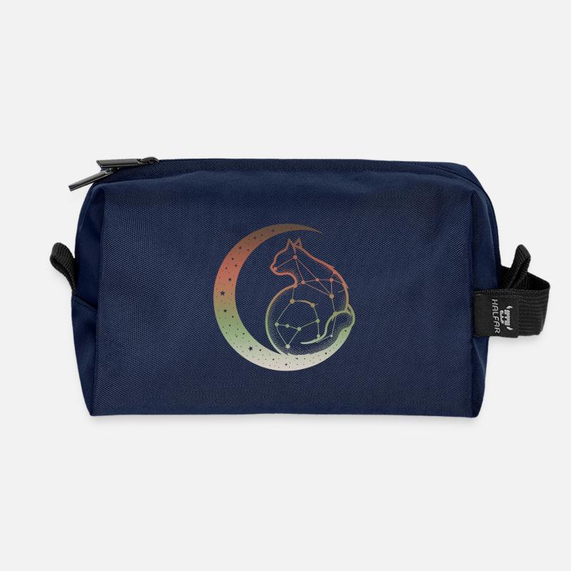 Patience - Recycled Toiletry Zip Bag - navy