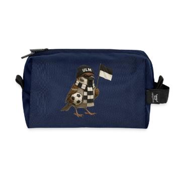Ulmer Spatzen - Recycelte Kulturtasche - Navy - Vorne