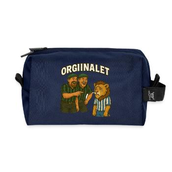 L’original Les Fous de la Ville - Trousse de toilette en tissu recyclé - marine - Devant