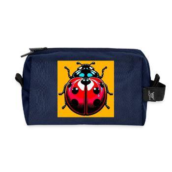 ladybird - Recycled Toiletry Zip Bag - navy - Front