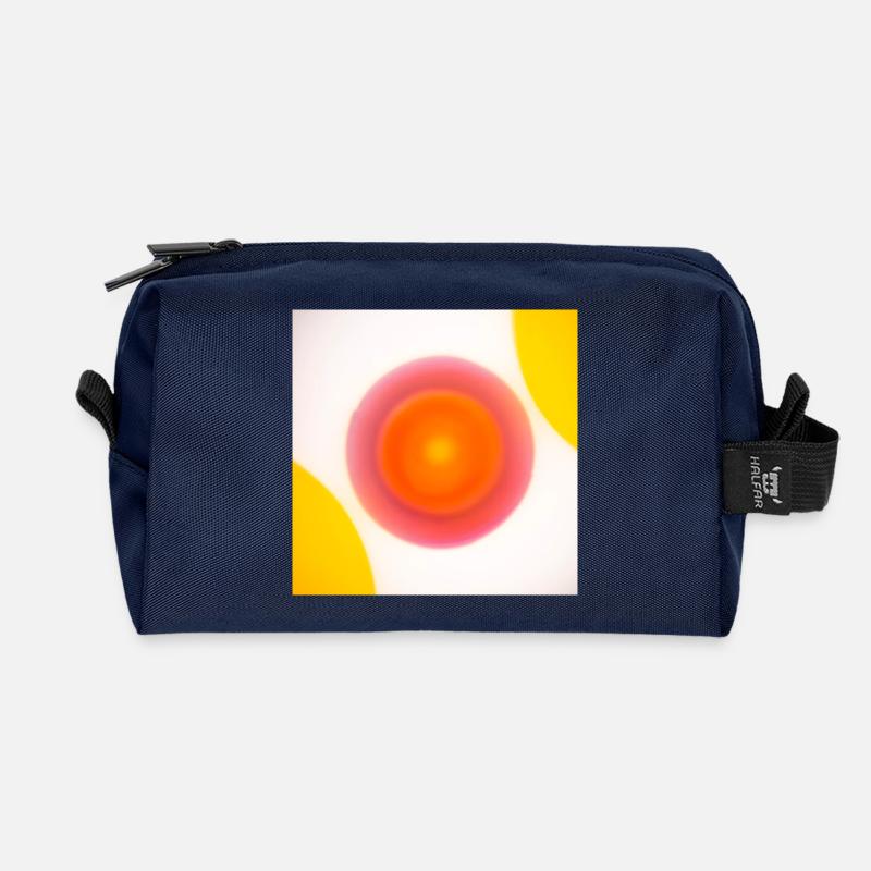 O_001 - Recycled Toiletry Zip Bag - navy