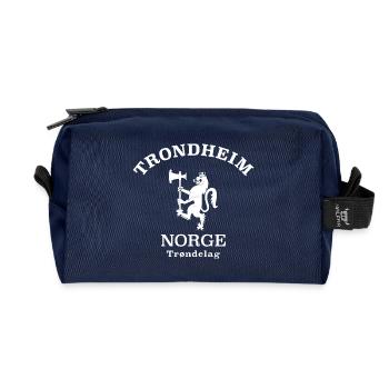 Trondheim Norvège Norvège Norvège - Trousse de toilette en tissu recyclé - marine - Devant
