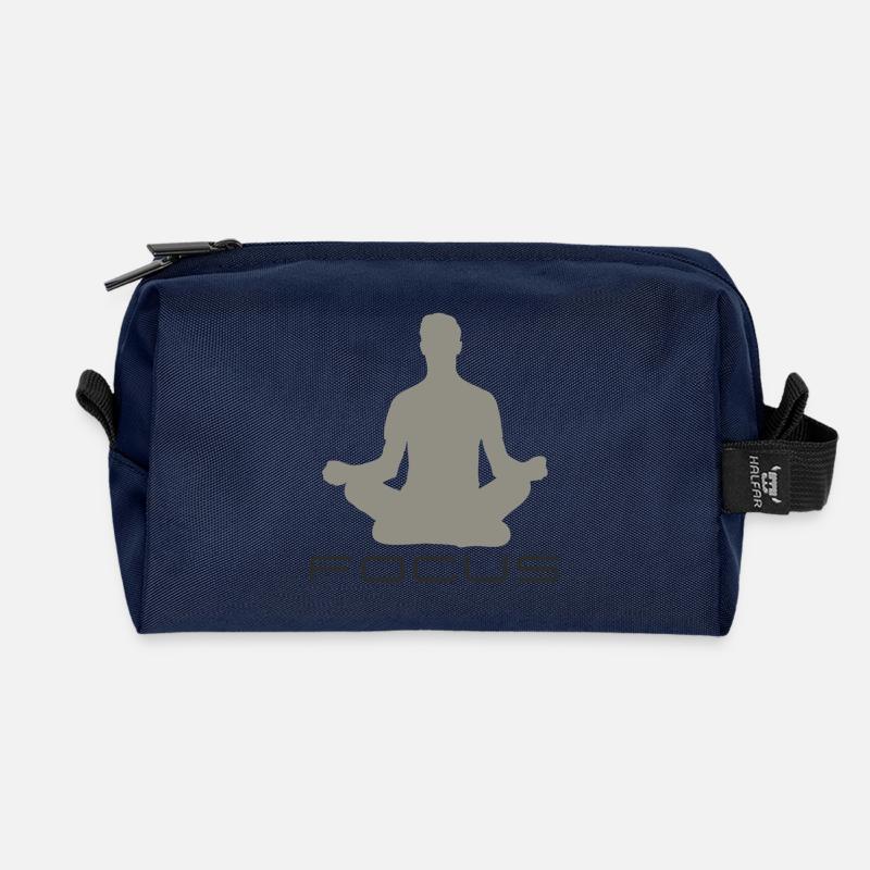 Focus - Recycelte Kulturtasche - Navy