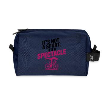 Artistic Cycling Normal Is Boring Professional  - Recycled Toiletry Zip Bag - navy - Front
