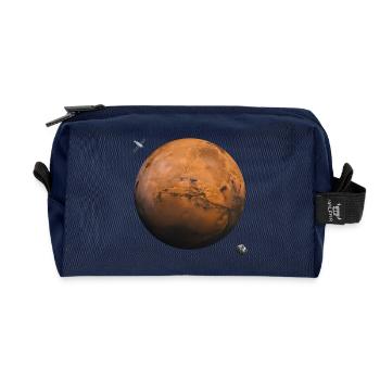 Planète Mars - Trousse de toilette en tissu recyclé - marine - Devant