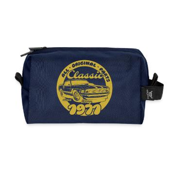 55e anniversaire - Classic Musclecar 05/1971 - Trousse de toilette en tissu recyclé - marine - Devant