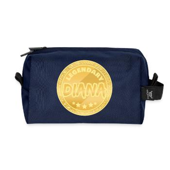 Legendary Diana Award - Recycled Toiletry Zip Bag - navy - Front