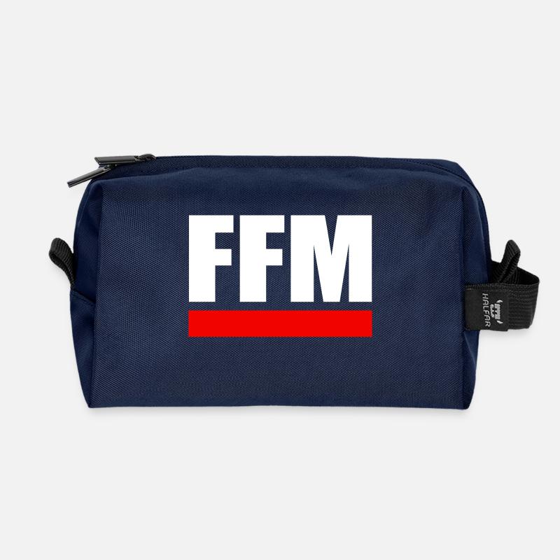 FFM - Frankfurt am Main - Recycelte Kulturtasche - Navy