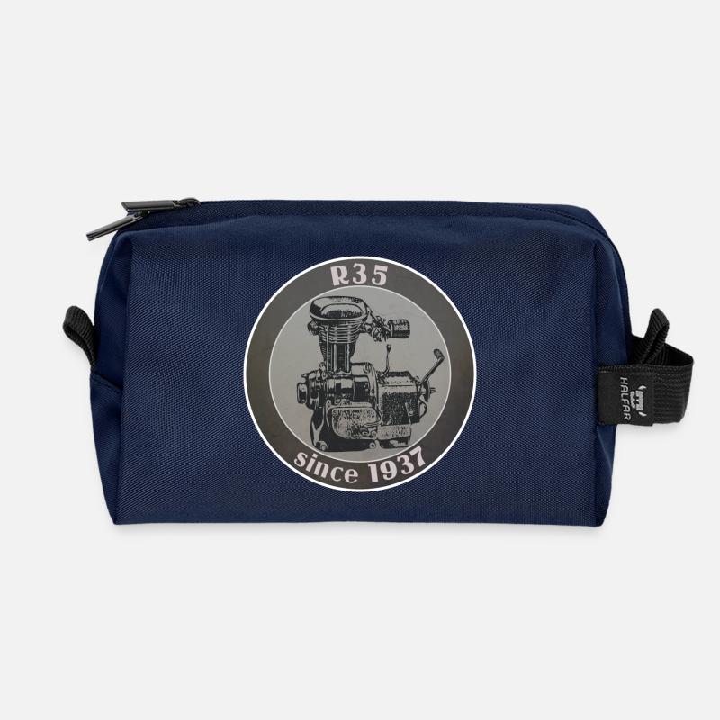 R35 since 1937 - Recycelte Kulturtasche - Navy