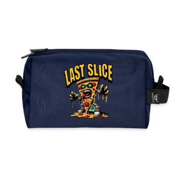 Last Slice - Recycelte Kulturtasche - Navy - Vorne