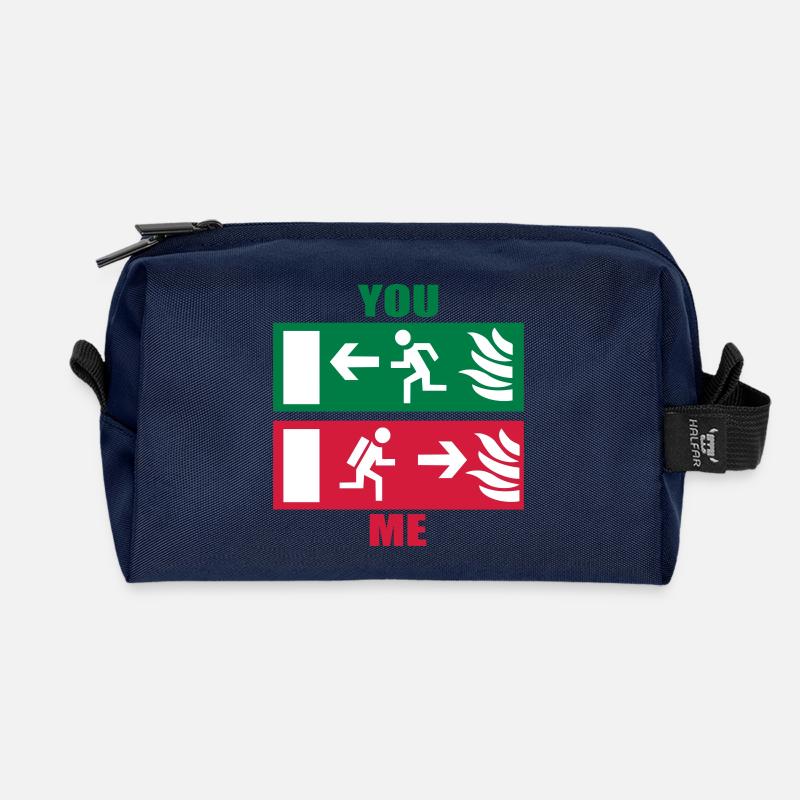 Feuerwehr - Recycelte Kulturtasche - Navy